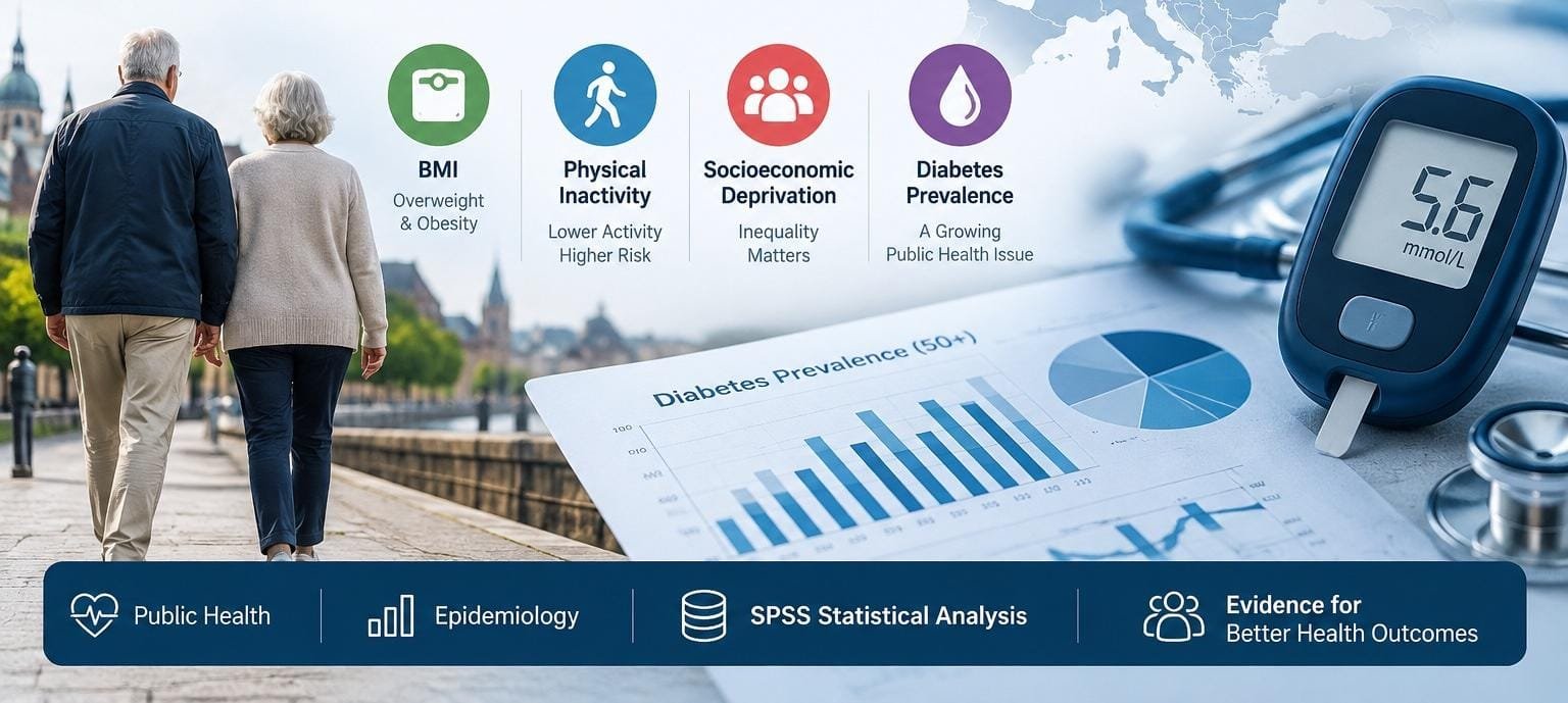 Association Between BMI, Physical Inactivity, Socioeconomic Deprivation and Diabetes Prevalence